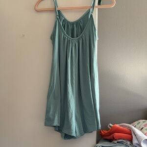 Teal Sleeveless Dress